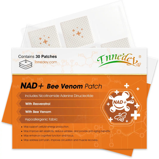 【Official Authorized Store】Tnnedey® NAD+ Bee Venom Patch – Ultimate Skin Rejuvenation & Energy Boost（Last Day Discount：75%）